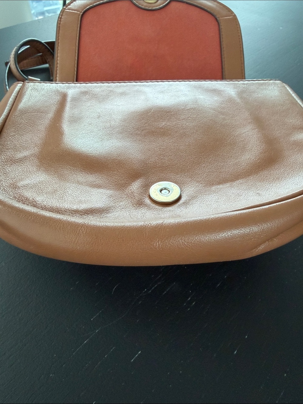 See By Chloe Tan Leather Crossbody with Signature Ring Detail - Picture 7 of 13